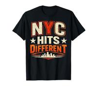 NYC Hits Different Vintage Maglietta