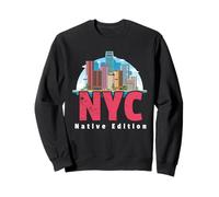 NYC Native Edition Tee New York Skyline per gente del posto donne uomini Felpa
