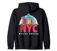 NYC Native Edition Tee New York Skyline per gente del posto donne uomini Felpa con Cappuccio
