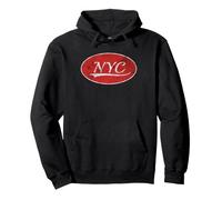 NYC New York City Manhattan Brooklyn Athletic Felpa con Cappuccio
