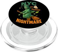 NYC Nightmare Halloween Design - cuteStatue of Liberty Witch PopSockets PopGrip per MagSafe