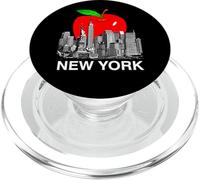 NYC, orizzonte, grande, mela, New York, città, Tri-State (NY) PopSockets PopGrip per MagSafe