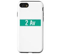 NYC Street Signs 2nd Ave per uomini e donne Custodia per iPhone SE (2020) / 7/8