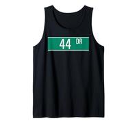 NYC Street Signs 44th Dr Queens per Uomini e Donne Canotta