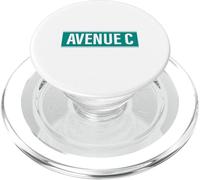 NYC Street Signs Avenue C Alphabet City per uomini e donne PopSockets PopGrip per MagSafe