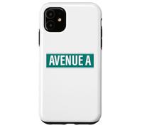 NYC Street Signs Avenue Una città dell'alfabeto per uomini e donne Custodia per iPhone 11