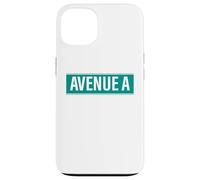 NYC Street Signs Avenue Una città dell'alfabeto per uomini e donne Custodia per iPhone 13