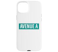 NYC Street Signs Avenue Una città dell'alfabeto per uomini e donne Custodia per iPhone 15 Plus
