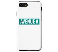 NYC Street Signs Avenue Una città dell'alfabeto per uomini e donne Custodia per iPhone SE (2020) / 7/8