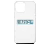 NYC Street Signs Charles St West Village per uomini e donne Custodia per iPhone 12 Pro Max