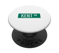 NYC Street Signs Kent Ave Brooklyn per uomini e donne PopSockets PopGrip Adesivo