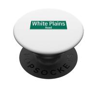NYC Street Signs White Plains Road per uomini e donne PopSockets PopGrip Adesivo