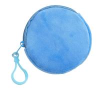 NYCEMAKEUP Portafoglio circolare forme portachiavi rotondo portamonete portachiavi allentato cambiamenti/chiavi/borsa di immagazzinaggio ornamento per donne ragazze organizzatore compatto denaro