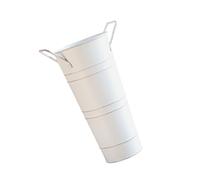 NYCEMAKEUP Portaombrelli in metallo con manico Vintage Ombrello Secchio Vaso Decorativo Secchio di Fiori Rack di Stoccaggio Per La Casa Soggiorno