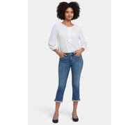 NYDJ Chloe Capri Costa Brava Taglia: 38 | Jeans Slim Fit Outlet | Donna | Ciano