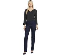 NYDJ Marilyn - Jeans da Donna a Gamba Dritta, Senza Chiusura - Blu - 38