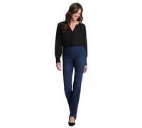 NYDJ Marilyn - Jeans da Donna a Gamba Dritta, Senza Chiusura - Blu - 54