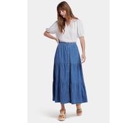 NYDJ Tiered Maxi Skirt Everly Taglia: M | Gonne di jeans Outlet | Donna