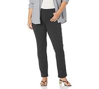 NYDJ Women's Plus Size Ponte Marilyn Straight Leg Pant, Charcoal/Heathered, 18W