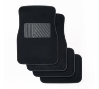 NYFDUAH Tappetini per Auto, per Ford Ranger all 2004-2025 Tappetini in Pelle Scamosciata Resistenti all'Usura e allo Sporco Facili Pulire installare,with Pedal Version