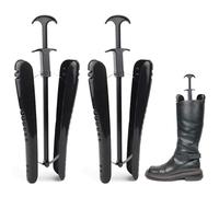 NYGGTYK 1 paio di tenditori modellati, tenditori per stivali, supporti per stivali, tenditori regolabili per stivali di media altezza, stivali da neve e stivali in pelle, Nero , 29 cm