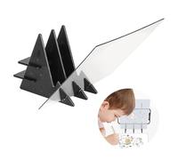 NYGGTYK 1 vassoio da disegno ottico per bambini, vassoio da disegno portatile, supporto impermeabile, adatto per carta, tessuto, perfetto per principianti, amanti dell'animazione