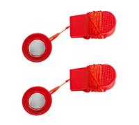 NYGGTYK 2 Pezzi di Chiave di Blocco della Sicurezza del Tapis Roulant Rosso, Chiave di Interruttore di Arresto di Emergenza Magnetica, Accessori per La Sicurezza del Tapis Roulant.