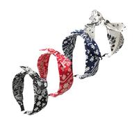 NYGGTYK 4 fasce annodate, colore bianco, rosso, blu navy, nero, fascia larga, con fiocco, accessori per gonna da donna, fiocco