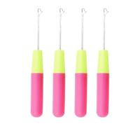 NYGGTYK 4 Pezzi Strumenti per Maglieria Parrucca, Uncinetto Multifunzione, Uncinetto in Acciaio Inossidabile, Accessori Fatti A Mano Fai-da-Te.