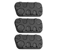 NYGGTYK Box di Stoccaggio delle Monete A 3 Pezzi, Scatola di Cambiamento Euro in Plastica Nera, Distributore di Monete Creative, Comoda Scatola di Stoccaggio.