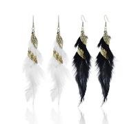 NYGGTYK Paia di Orecchini con Lega Primaverile, Orecchini Creativi, Orecchini Lunghi per Rimorchi, Orecchini di personalità alla Moda, Orecchini retrò