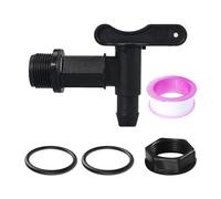 NYGGTYK Set di 1 Rubinetto, Set di Collegamento per Acqua, Tubo di Collegamento dell'Acqua, Rubinetto per Secchio, Tappo per Secchio Portatile da Giardino