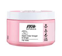 Nykaa Naturals Hair Mask-Anti-Hairfall, Strengthens Hair, Prevents Hair Loss and Thinning, Deep Nutriishing-100% Natural Actives, for All Hair Types, Men and Women 200ml (Apple Cider Vinegar & Ginger)
