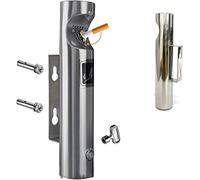 NYKCPJMW Posacenere da Esterno a Muro, Posacenere a Parete in Acciaio Inox per Esterni, Cestino per Cigarette Creative Public Smokeless Outdoor Ash Tray Smoking Receptacles Lockable