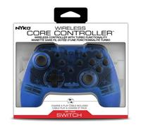 Nyko Wireless Core Controller - Bluetooth Pro Controller Alternative with Turbo and Android/PC Compatibility for Nintendo Switch - Bleu [Edizione: Francia]