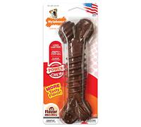 Nylabone Masticabile E Giocattolo per L'Igiene Dentale di Cani Potenti Masticatori, Osso Testurizzato, al Sapore Misto, per Cani Adulti Oltre - 23.000g