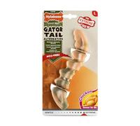Nylabone, Masticatore estremamente forte, Coda di coccodrillo, Gioco per cani in nylon resistente, Gusto pollo, Grande - per cani fino a 23 kg (55 libbre)