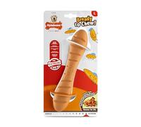 Nylabone, Masticatore estremamente forte, Nuovo giocattolo da masticare ai broccoli, Durevole, Giocattolo da masticare per i denti, Gusto: pollo fritto, Grande, Per cani fino a 23 kg (50 lbs)