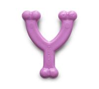 Nylabone Puppy Teething Chew Toy Wishbone Puppy Pink Original Chicken Flavour, X