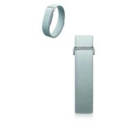 Nylon Band,Hook and Loop Strap,Breathable Sport Loop,Woven Wristband Grey