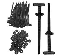 Nylon Cable Tie Buckle - Heavy Duty Self-Locking Nylon Cable Tie | A Ritmi Mah Tein Aa Khar Khomi Hri Hri | Bumper Mounted Cables Ties Fixing Solution, Hmun A Khamh