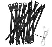 Nylon Cable Ties, Multifunctional Wire Fasteners, Reusable and durable, Strong Self-Locking Design, Pack of 100, Organizing for Home, Studio and Workshop