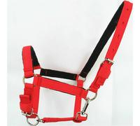 Nylon Capezza Cavallo Cavezza Regolabile Campo Sicuro Pony Cob Full Tutte le