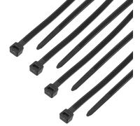 Nylon Cavo Fascette 20" Serracavo Fascette 0,2" Larghezza Nero 50pz