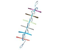 Nylon Corda di Sicurezza per Maniglie Colorate | Maniglie Morbide e Vivaci, Tessuto Non Abrasivo, per Gruppi Prescolari, Musei e Passeggini