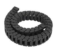 Nylon Drag Chain S18x18 | Sturdy Cable Carrier for CNC Machines/Engraving Equipment | Silent Series with Detachable Assembly | 0.7m Length, 25℃ to 100℃ Temperature Range