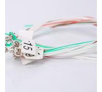 Nylon e ottone Una soluzione affidabile sotto forma di un set di corde progettato specificamente per il tuo modello preferito di lira (15 corde di nylon)