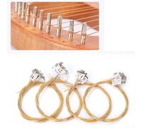 Nylon e ottone Una soluzione affidabile sotto forma di un set di corde progettato specificamente per il tuo modello preferito di lira (19 corde in ottone)