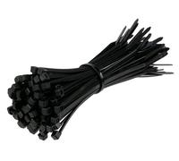 Nylon Fascette Fermacavo Nero Bianco 100-300mm Piccolo Chiusura Spesso Thin 100/