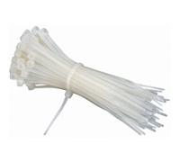 Nylon Fascette Fermacavo Nero Bianco 100-300mm Piccolo Chiusura Spesso Thin 100/